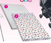 Little One Camp Cot Mattress-970 x 670 x 60cm