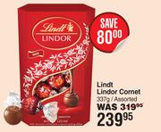 Lindt Lindor Cornet Assorted-337g