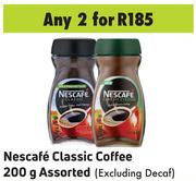 Nescafe Classic Coffee Assorted-For Any 2 x 200g