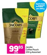 Jacobs Coffee Pouch-230 g Assorted Each