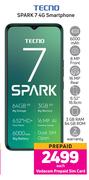 Tecno Spark 7 4G Smartphone-Each