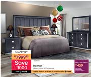 Hannah Headboard & Pedestals 10290173
