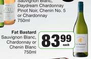 Fat Bastard Sauvignon Blanc, Chardonnay or Chenin Blanc-750ml
