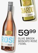 Olive Brook Moscato Rose-750ml