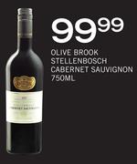 Olive Brook Stellenbosch Cabernet Sauvignon-750ml