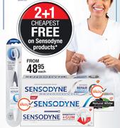 Sensodyne Toothpaste And Toothbrush-Each