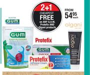 Gum, Protefix And Olgani Products-Each