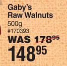 Gaby Raw Walnuts-500g