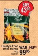 Lifestyle Food Dried Mango-300g