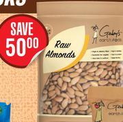 Gaby Raw Almonds-1kg