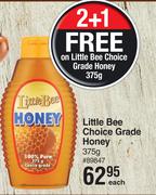 Little Bee Choice Grade Honey-375g Each