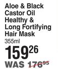 Creme Of Nature Aloe & Black Castor Oil Healthy & Long Fortifying Hair Mask-355ml