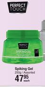 Perfect Touch Spiking Gel Assorted-250g Each