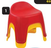 Sunny Junior Kids Stool Primary Assorted-Each