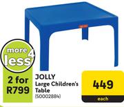 Jolly Large Children's Table-Each