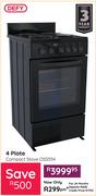 Defy 4 Plate Compact Stove DSS554