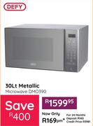 Defy 30Ltr Metallic Microwave DMO390