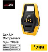 Auto Work Car Air Compressor Digital