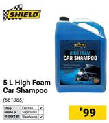 Shield 5L High Foam Car Shampoo