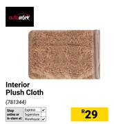 Auto Work Interior Plush Cloth