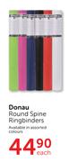 Donau Round Spine Ringbinders-Each