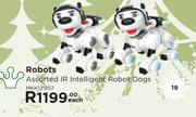 Robots Assorted IR Intelligent Robot Dogs MKK121857-Each