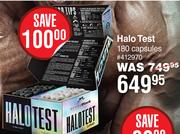 NPL Halo Test-180 Capsules