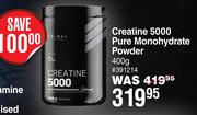 Primal Creatine 5000 Pure Monohydrate Powder-400g