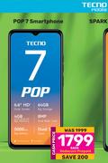 Tecno Pop 7 Smartphone