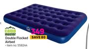 Campmaster Double Flocked Airbed