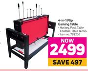 4 In 1 Flip Gaming Table