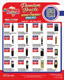 Africa Cash And Carry : Premium Braids At Budget Friendly Prices (19 May - 25 May 2026)