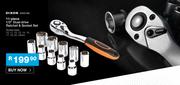 Dixon 11 Piece 1/2" Dual Drive Ratchet & Socket Set VKDS1506
