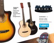 Sanchez 38" 3/4 Size Acoustic Guitar R38-Each