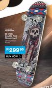 Rippa 30 Inch Double Kick Skateboard YX-0214B