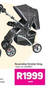 Little One Reversible Stroller (Grey)-Each
