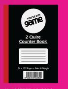 Game Hardcover Books A4 Feint Margin & Quad Margin 2 Quire (96 Page)
