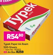 Typek Paper A4 Ream (500 Sheets)