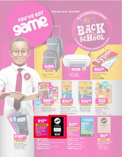 Game : Its Back To School (20 January - 28 February 2021), page 1