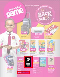 Game : Its Back To School (20 January - 28 February 2021), page 1