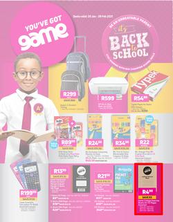 Game : Its Back To School (20 January - 28 February 2021), page 1