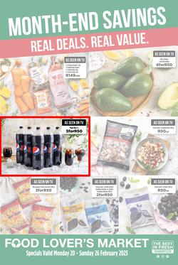 Food Lover's Market Western Cape : Month-End Savings (20 February - 26 February 2023), page 1