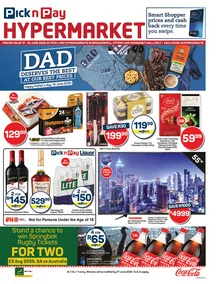 Pick n Pay Hypermarket Western Cape : Dad Deserves The Best (12 June - 16 June 2025)