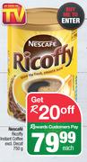 Nescafe Ricoffy Instant Coffee Excluding Decaf-750g
