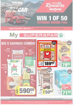 SUPERSPAR EASTERN CAPE : Rewards Win A Car (24 May - 05 June 2022) | Valid In Butterworth, Cofimvaba, Daku, Engcobo, Georgious, Highway, Kwantu, Mdantsane, Ndu, New Brighton, Nick's Foods East London, page 1
