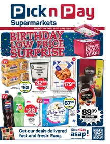Pick n Pay Eastern Cape : Birthday Specials (10 June - 17 June 2024)