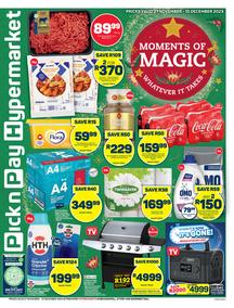 Pick n Pay Hypermarket Western Cape : Moments Of Magic (27 November - 10 December 2023)