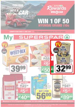 SUPERSPAR EASTERN CAPE : My Superspar (20 April - 2 May 2021) Valid In Bluewater Bay, Despatch, Gelvandale, Nahoon, Jeffery's Bay, Rosehill, Melville's, Protea, Sedgefield, Village On Main, Debi Lee, page 1