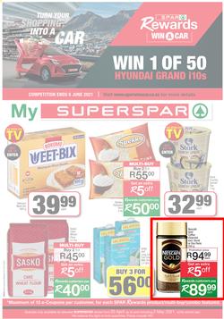 SUPERSPAR EASTERN CAPE : My Superspar (20 April - 2 May 2021) Valid In Bluewater Bay, Despatch, Gelvandale, Nahoon, Jeffery's Bay, Rosehill, Melville's, Protea, Sedgefield, Village On Main, Debi Lee, page 1