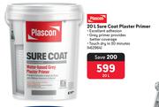 Plascon 20L Sure Coat Plaster Primer